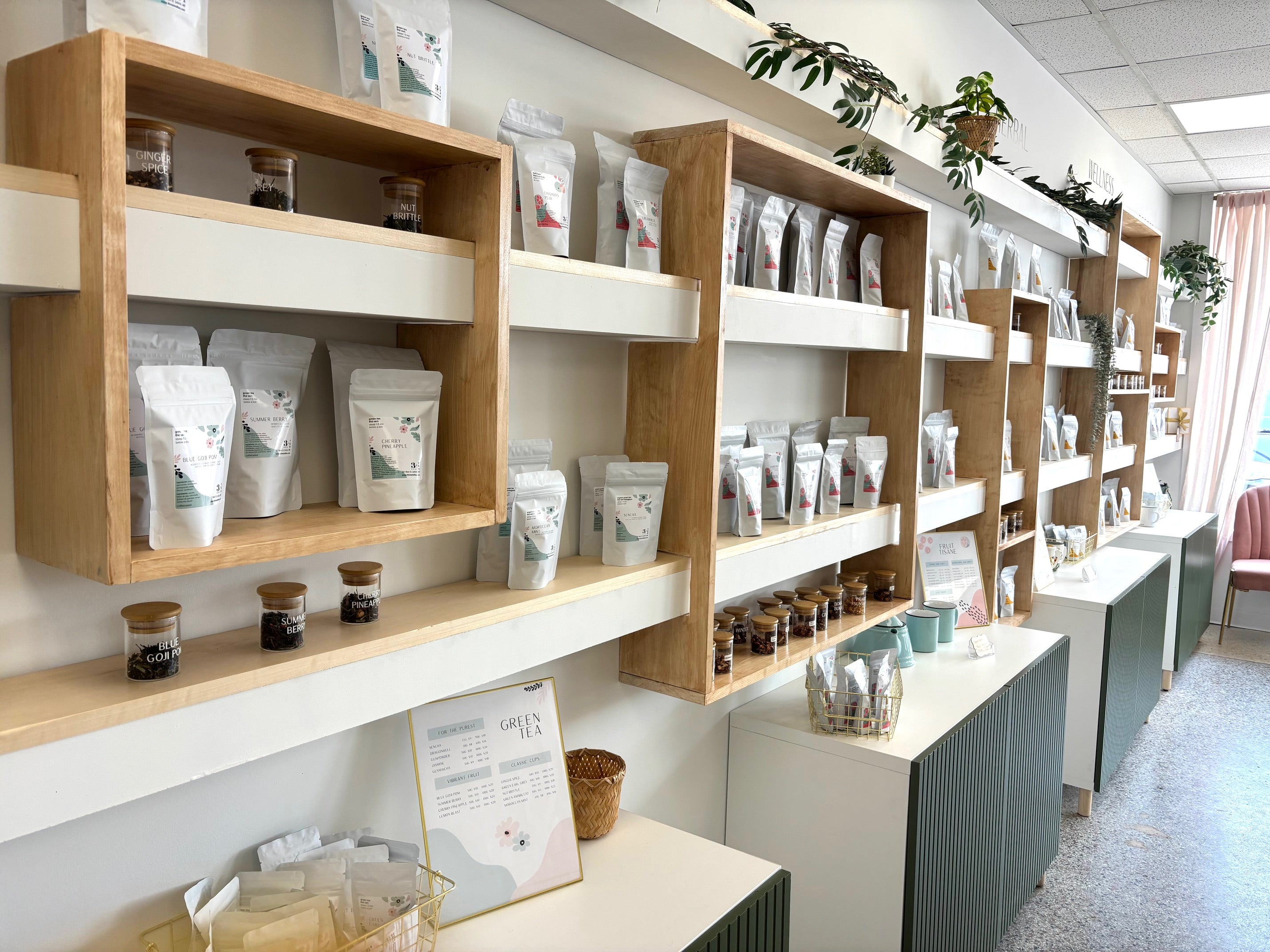 Tea Boutique – Three + Tea