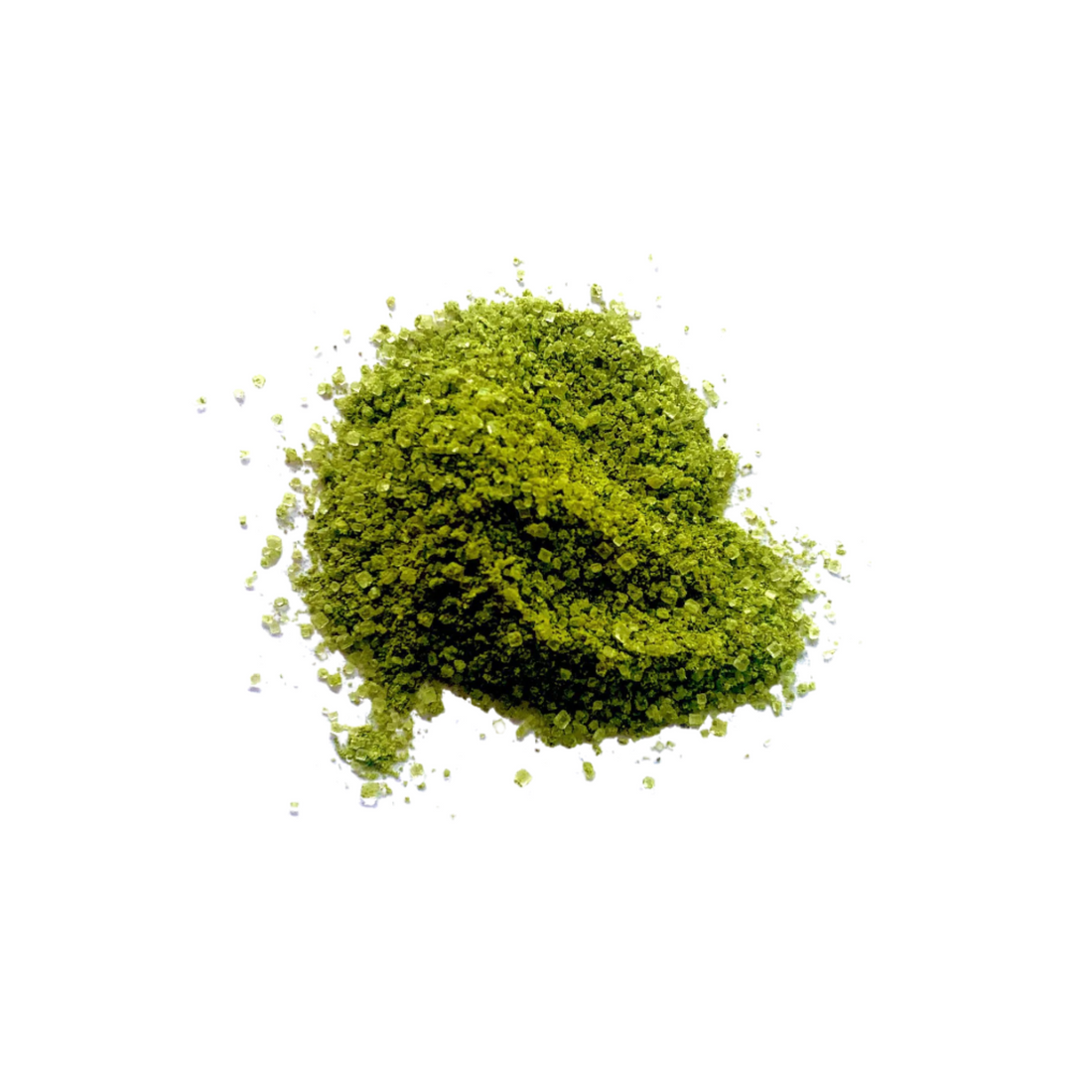 Matcha on white background