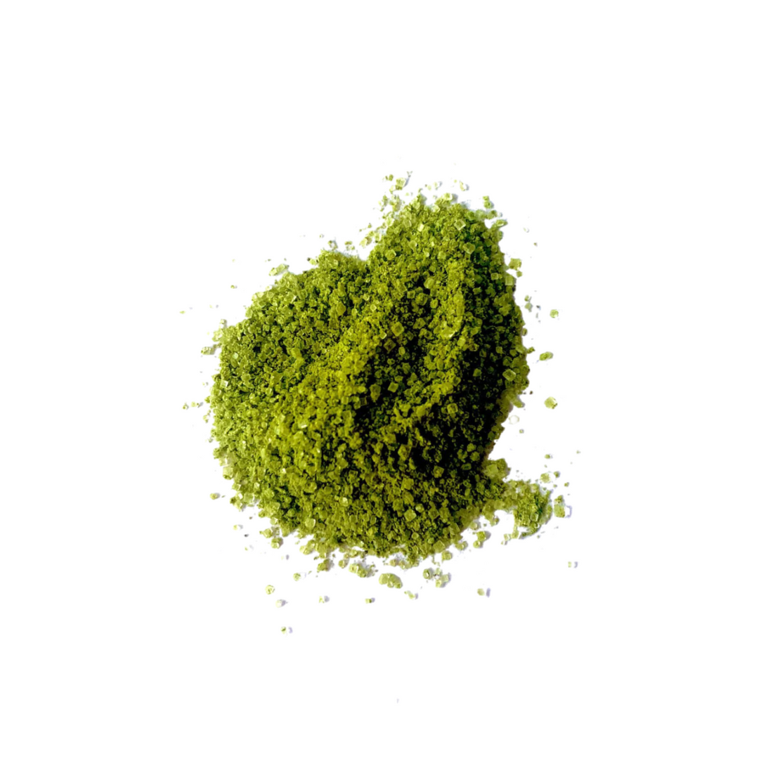 Matcha on white background