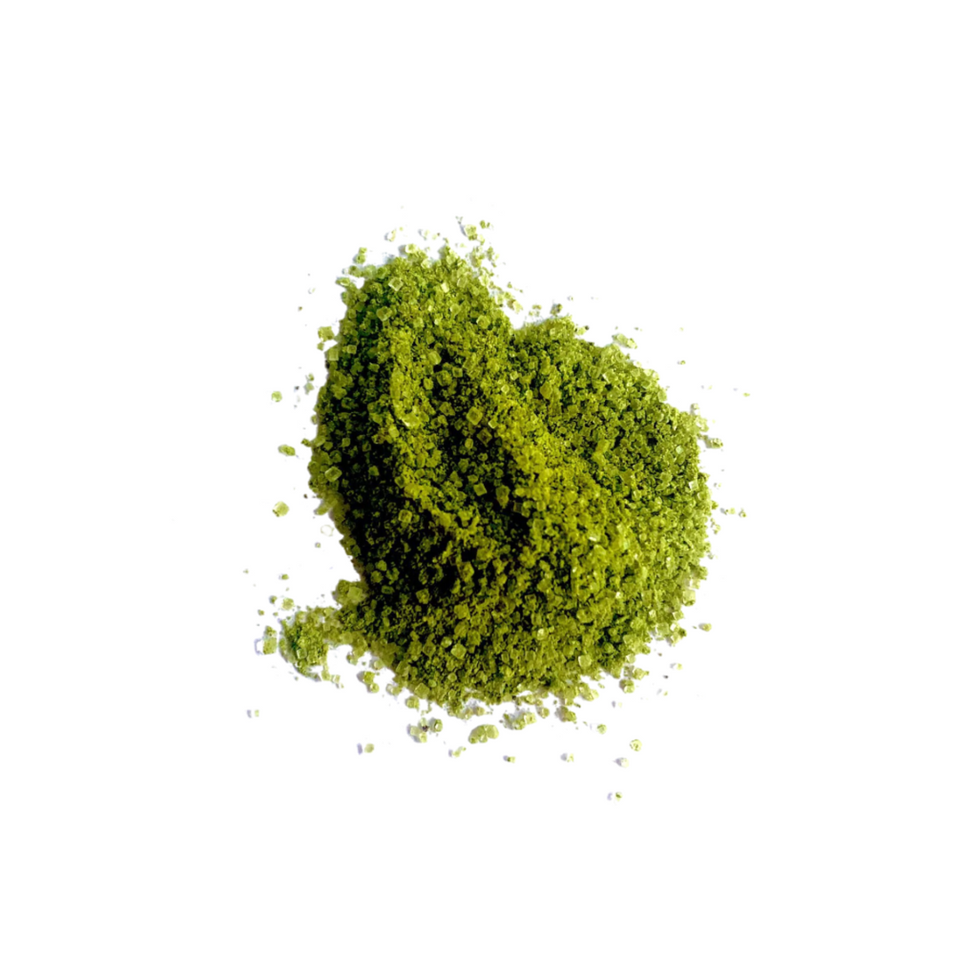 Matcha on white background