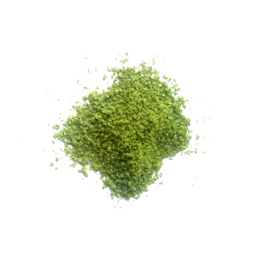 Matcha on white background