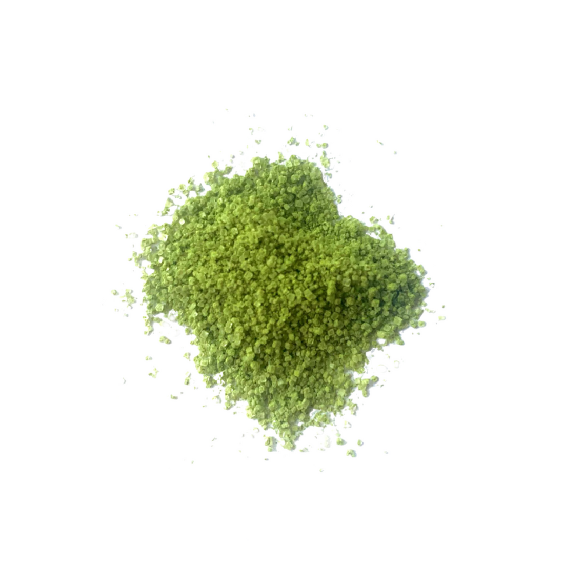 Matcha on white background