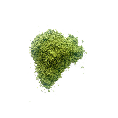 Matcha on white background