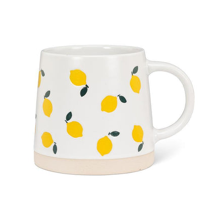 Wide Base Mug with Fruit