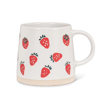 Wide Base Mug with Fruit