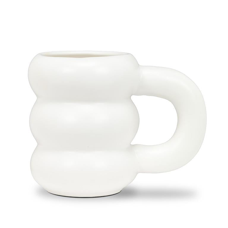 White Bubble Mug