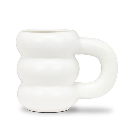 White Bubble Mug