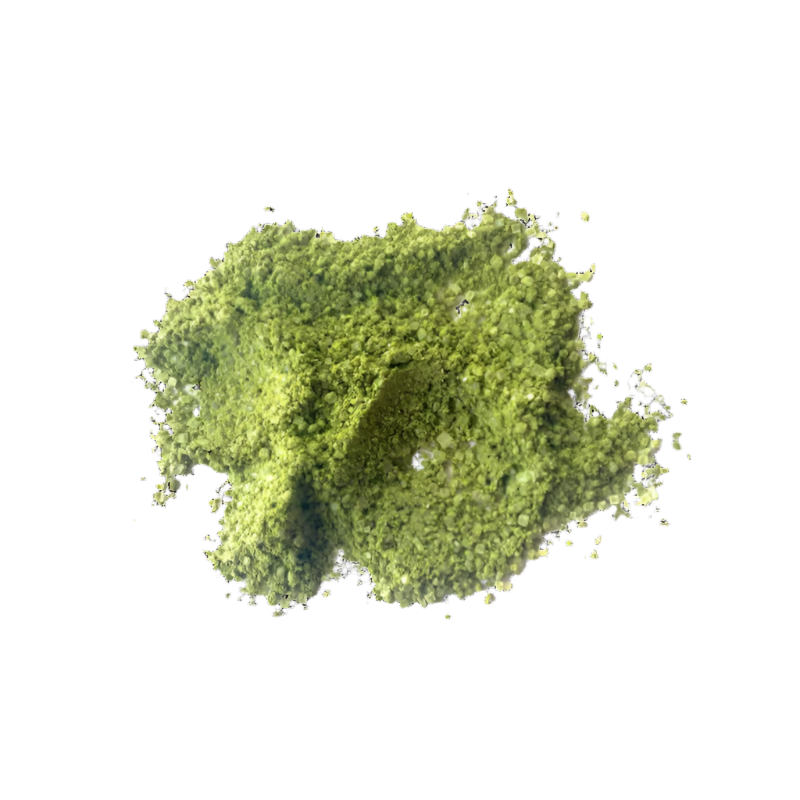 Matcha on white background
