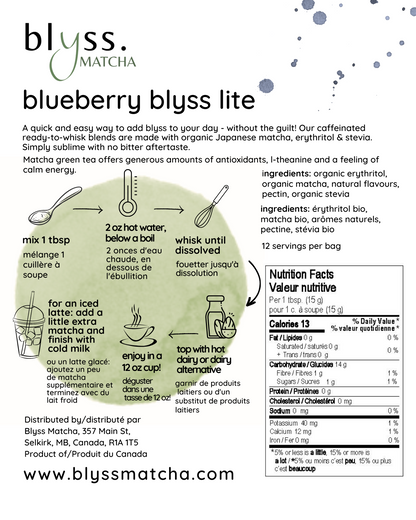 Blueberry Blyss Lite