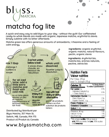 Matcha Fog Lite