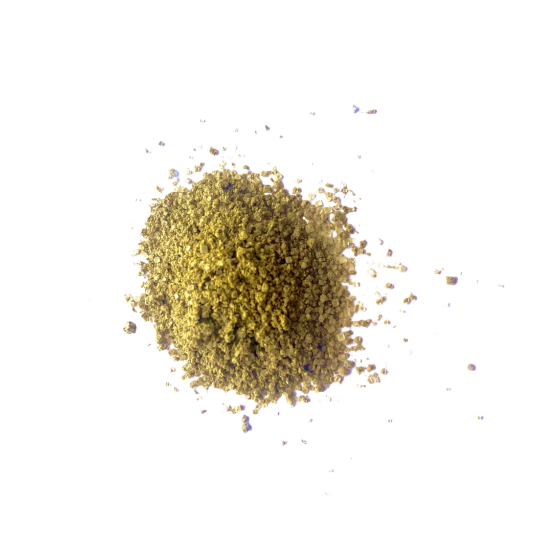 Matcha with cocoa on white background