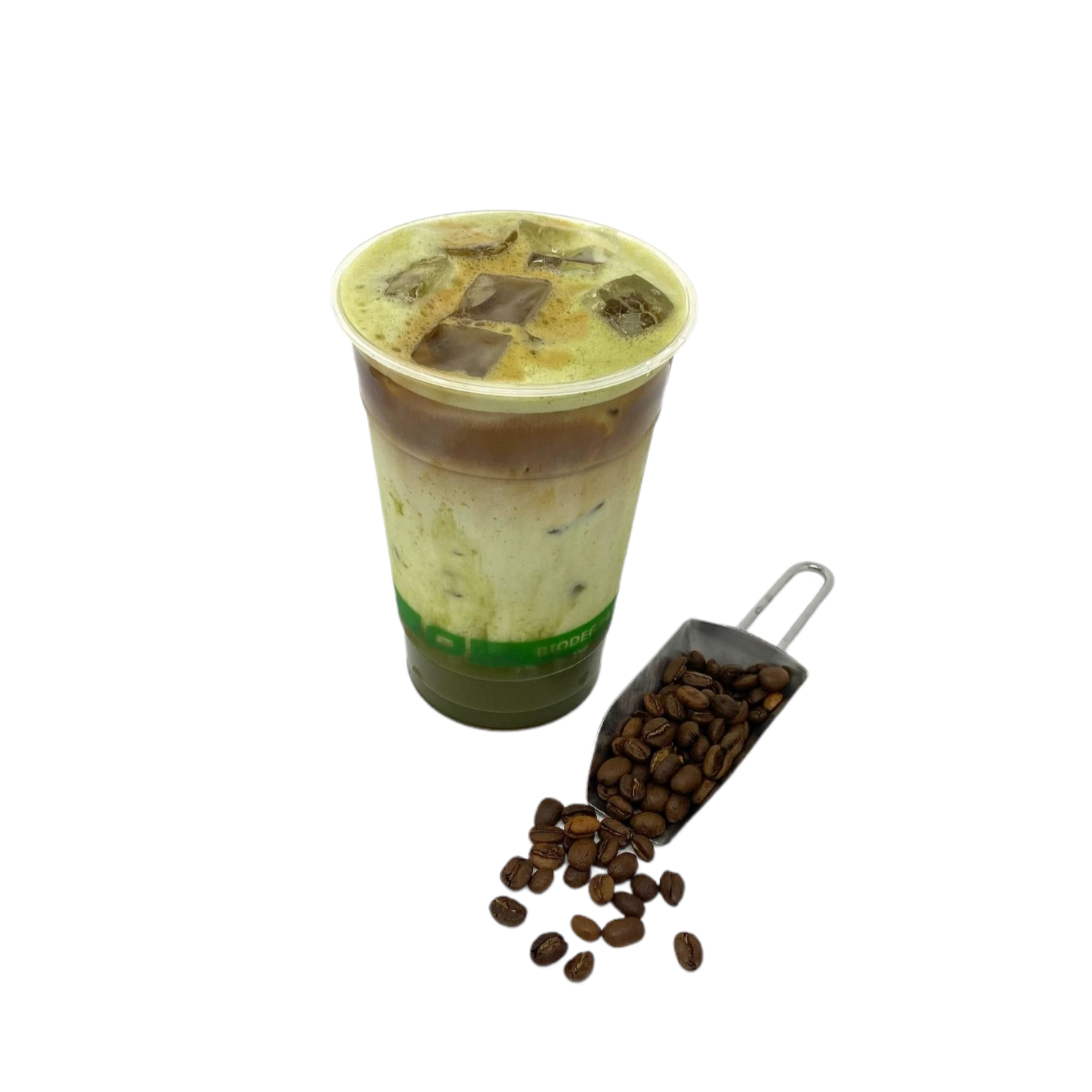 Iced Matcha Macchiato